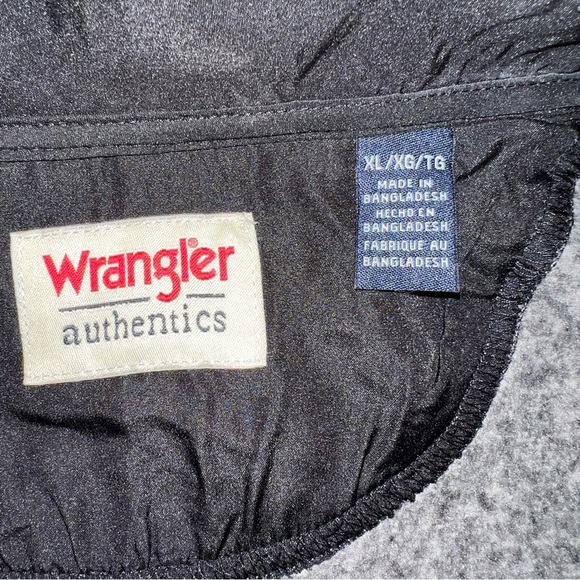 Men's Wrangler 1/4 zip pullover size xl new with tags - Picture 5 of 7